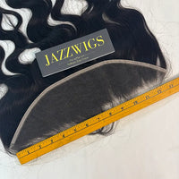 2 Virgin Cambodian Body Wave Hair Bundles with 13×4 HD Lace Frontal JAZZWIGS