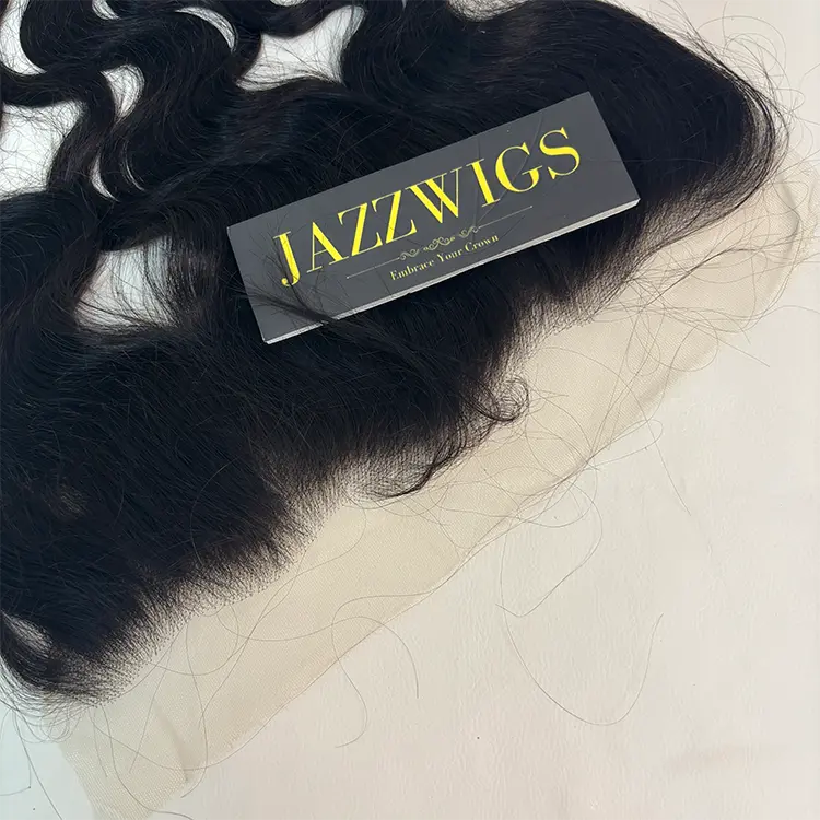 2 Virgin Cambodian Body Wave Hair Bundles with 13×4 HD Lace Frontal JAZZWIGS