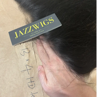 2 Raw Vietnamese Straight Hair Bundles with 13×4 HD Lace Frontal