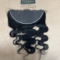 13x6 HD lace frontal with raw body wave bundles for seamless Black hair installs.