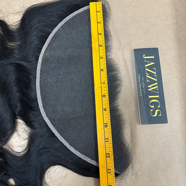 Invisible melt 13x6 HD lace body wave frontal for Black women’s wigs.