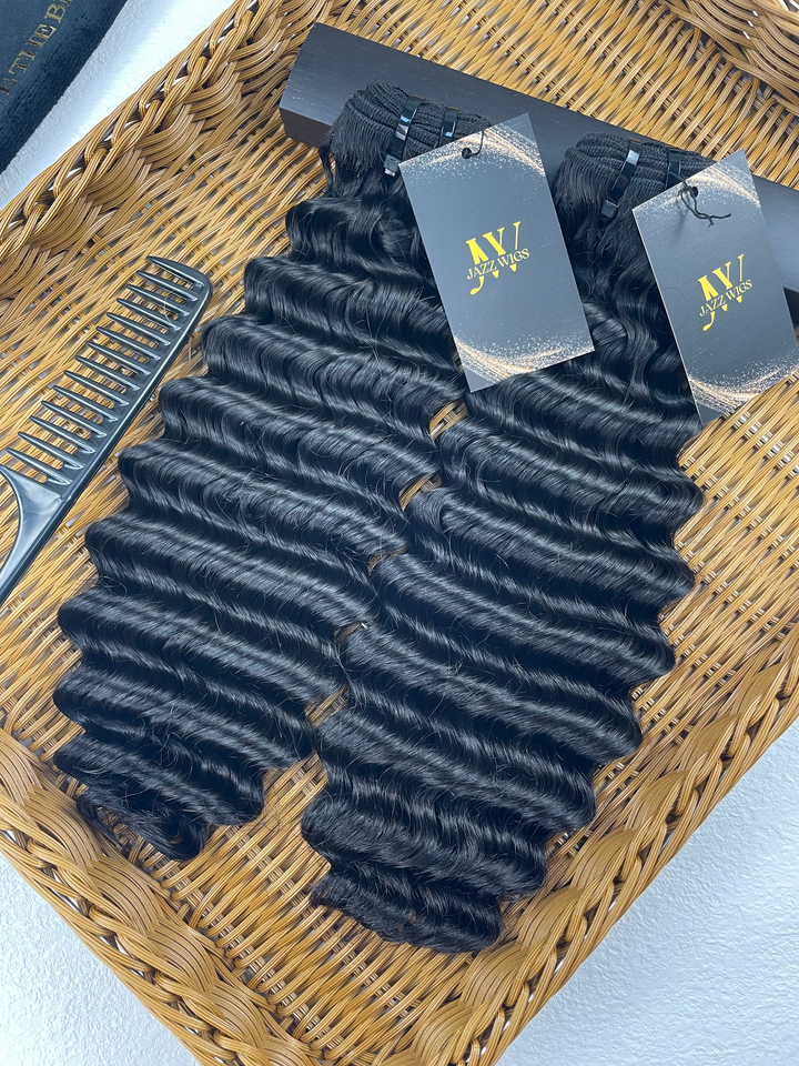 Top Raw Hair Deep Wave - 2 Pcs Bundles