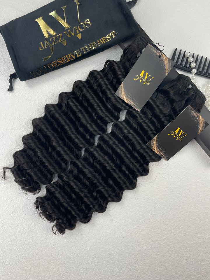 Top Raw Hair Deep Wave - 2 Pcs Bundles