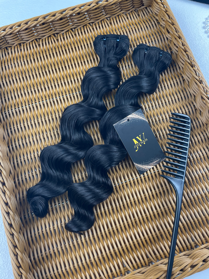 Top Raw Hair Loose Deep - 2 Pcs Bundles