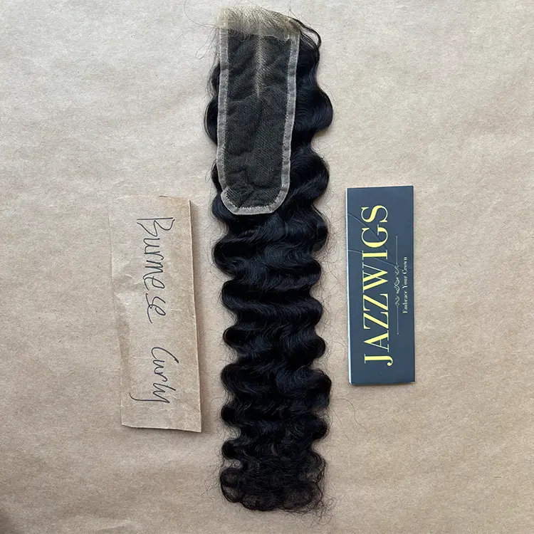 2×6 HD Lace Burmese Curly Closure Skinlike | JazzWigs Factory Wholesale