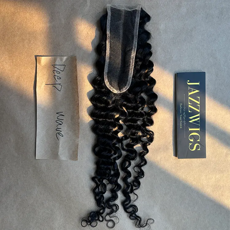 2x6 HD Lace Deep Wave Closure – Skinlike Invisible Melt | JazzWigs