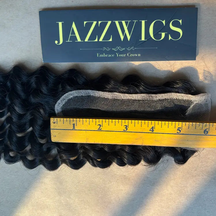 2x6 HD Lace Deep Wave Closure – Skinlike Invisible Melt | JazzWigs