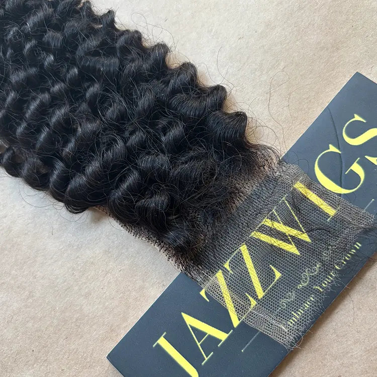 2x6 HD Lace Kinky Curly Closure – Skinlike Invisible Melt | JazzWigs