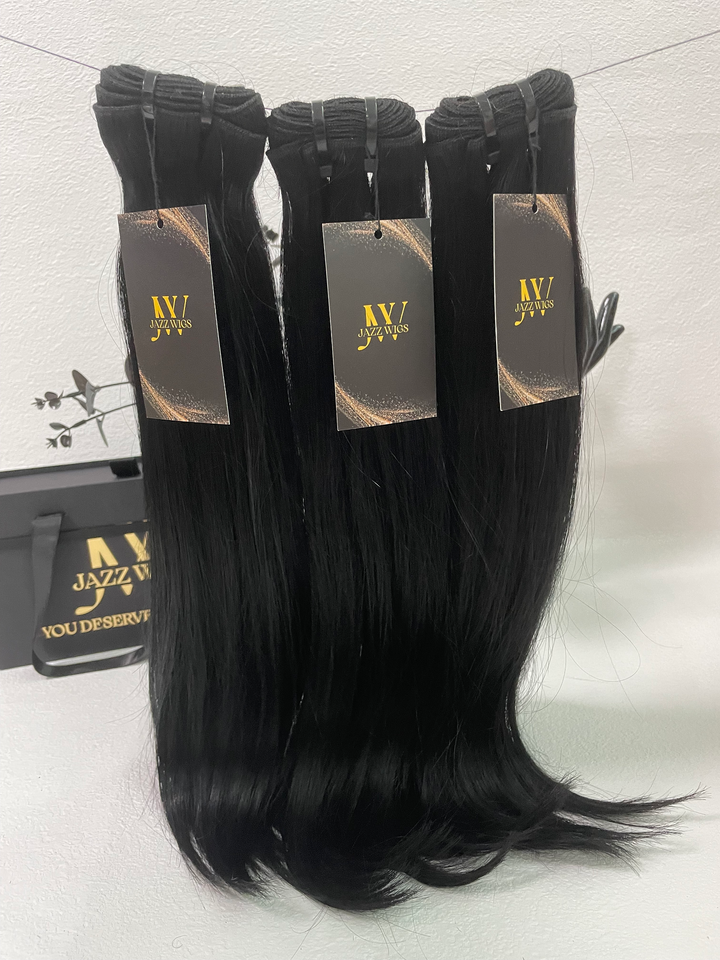 Top Raw Hair Straight - 3 Pcs Bundles