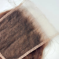 #4 Brown Kinky Straight 5x5 HD Lace Closure Wholesale | JazzWigs
