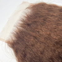 #4 Brown Kinky Straight 5x5 HD Lace Closure Wholesale | JazzWigs