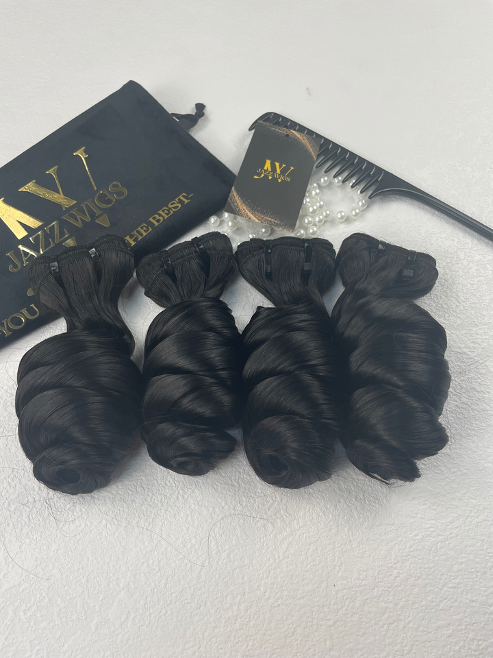 Top Raw Hair Loose Wave - 4 Pcs Bundles