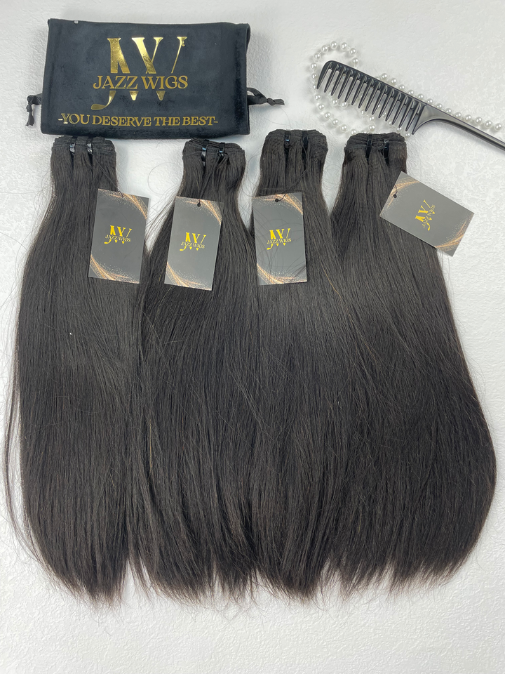 Top Raw Hair Yaki - 4 Pcs Bundles