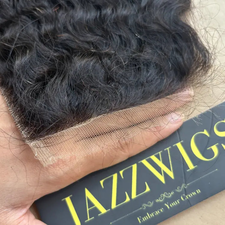 5x5 HD Lace Burmese Curly Closure – Skinlike Invisible Melt  | JazzWigs