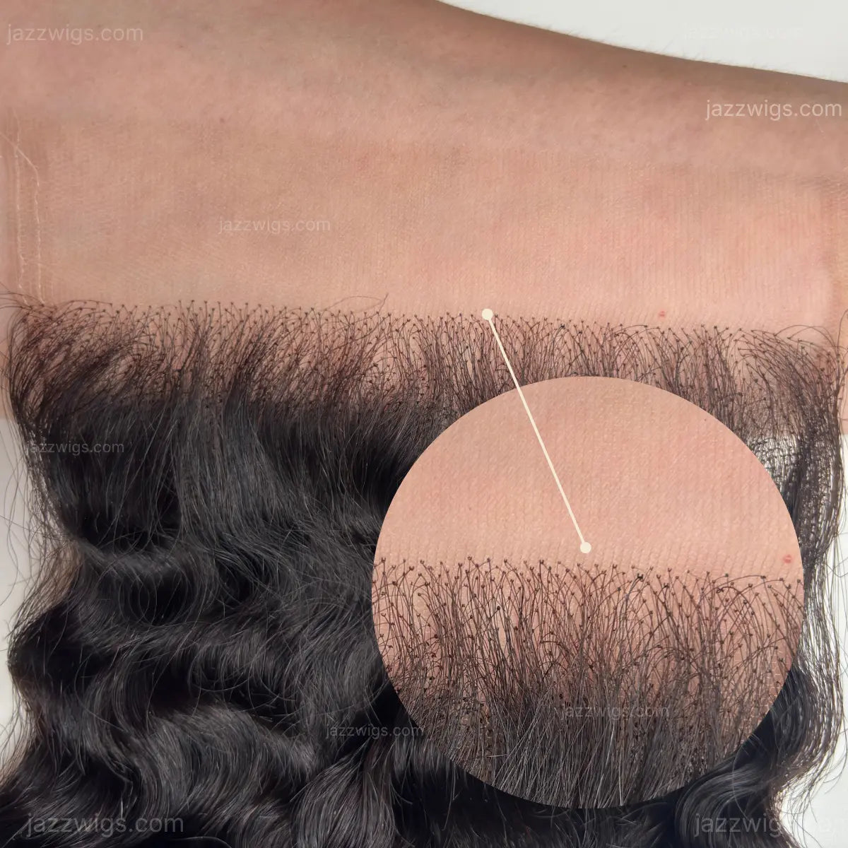 5x5 HD Lace Closure Burmese Water Curly Human Hair Wholesale | JazzWigs