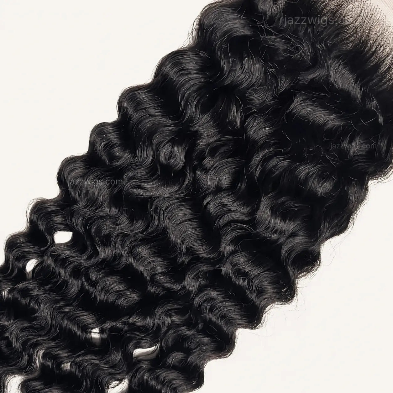 5x5 HD Lace Closure Burmese Water Curly Human Hair Wholesale | JazzWigs