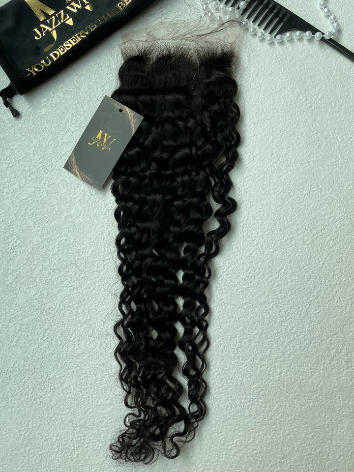 5×5 HD Hollywood Lace Closure - Water Wave