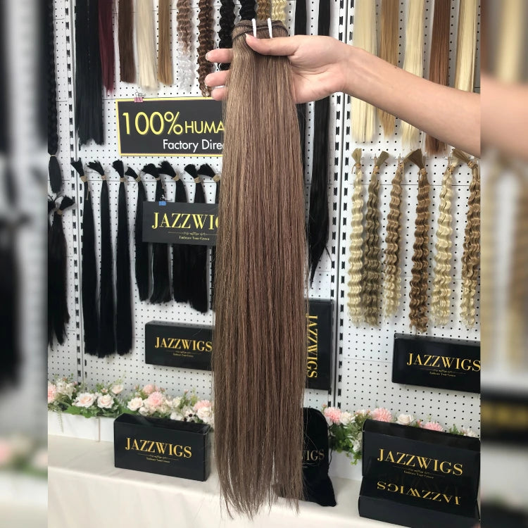 #6 Balayage Raw Vietnamese Hair Bundles – Factory Direct 100% Human Hair Extensions by JazzWigs