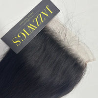 Virgin Cambodian Straight Hair 2 Bundle Deal with 7×5 HD Lace Closure