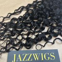 Raw Burmese curly 3 bundles with 7x7 HD lace closure for Black women.