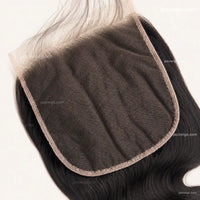 Body wave HD lace closure human hair detail for wholesale buyers.