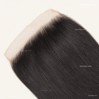 7x7 HD lace closure body wave human hair product structure detail.