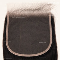 7x7 HD lace closure straight human hair product structure detail.