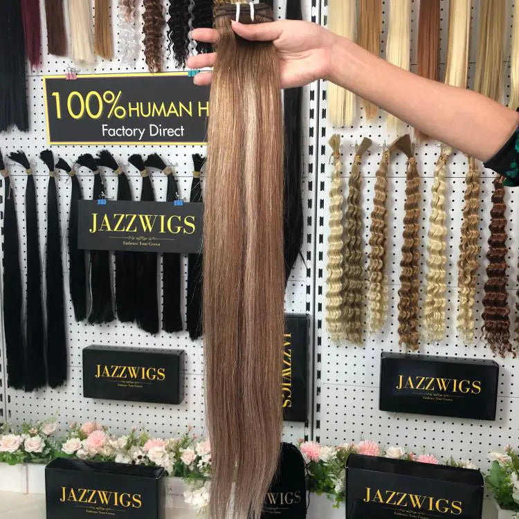 #BH4/60 Balayage Raw Vietnamese Hair Bundles | 100% Human Hair | Factory Direct by JazzWigs