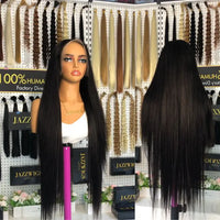 JazzWigs 200% Density Silky Straight 13×4 & 13×6 HD Lace Frontals Wigs – Factory Direct 100% Human Hair