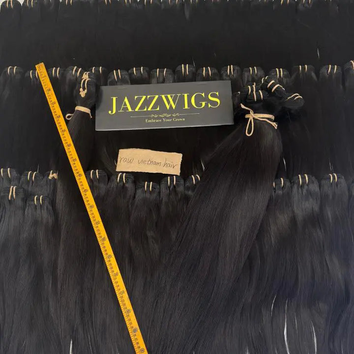 Raw Vietnamese Straight Hair 3 Bundle Deal – 100% Human, Factory Direct