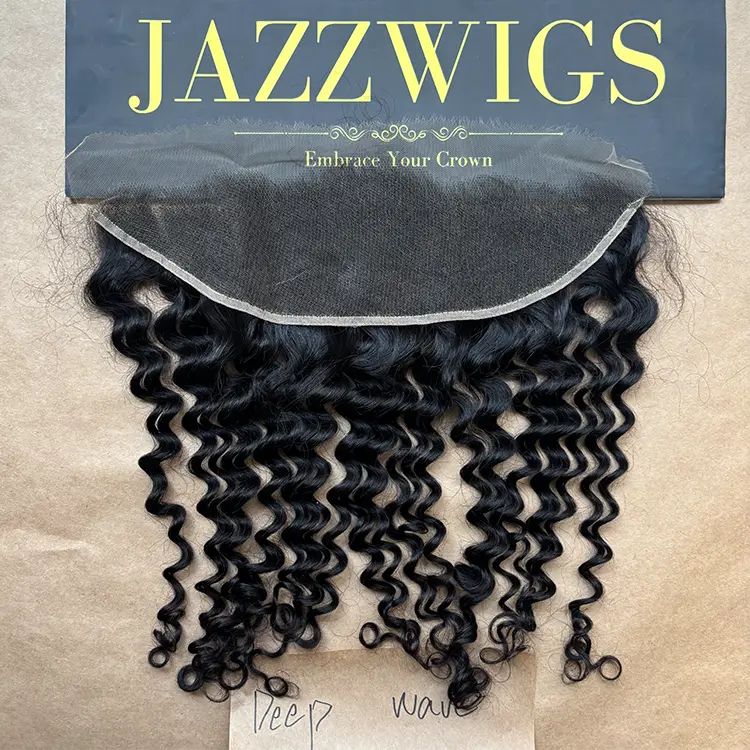 13x4 HD Lace Deep Wave Frontal – Skinlike Invisible Melt | JazzWigs