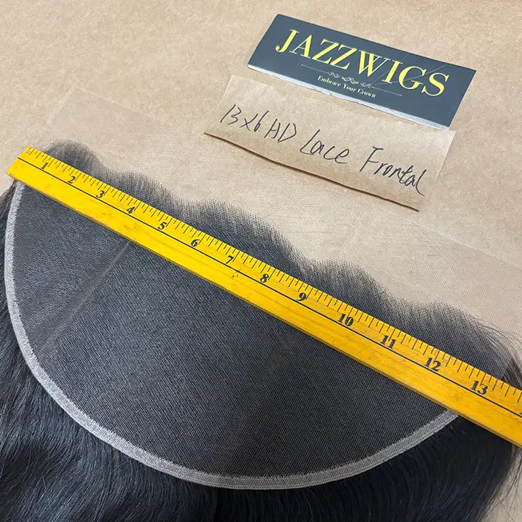 Sleek straight texture with 13x6 HD lace frontal and natural hairline.