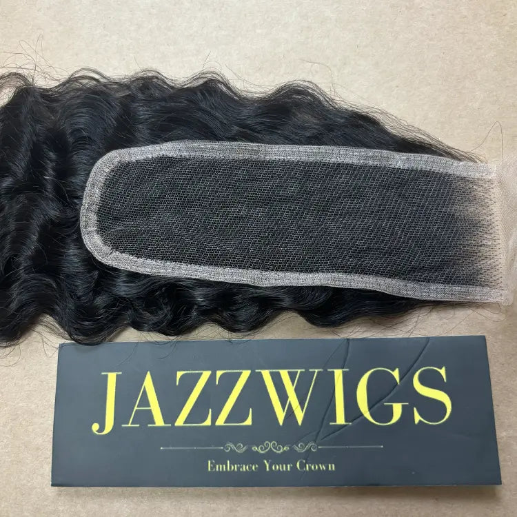 Raw Burmese curly 2 bundles with 2x6 HD lace closure for Black women.
