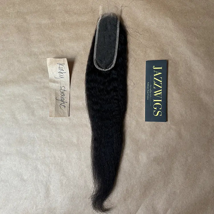 2x6 HD Lace Kinky Straight Closure – Skinlike Invisible Melt | JazzWigs