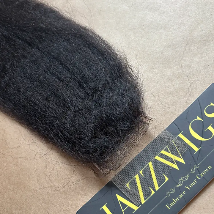 2x6 HD Lace Kinky Straight Closure – Skinlike Invisible Melt | JazzWigs