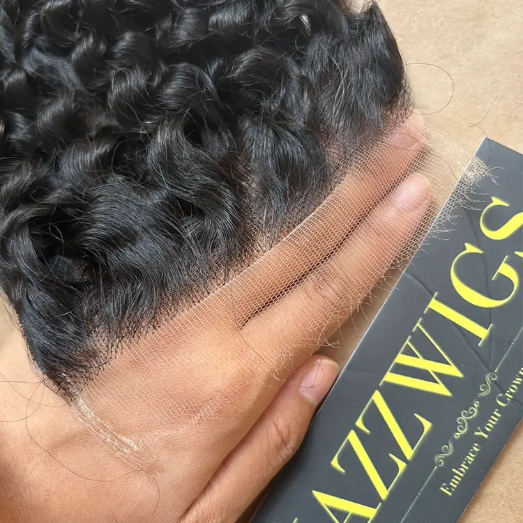 5x5 HD Lace Curly Closure – Skinlike Invisible Melt  | JazzWigs