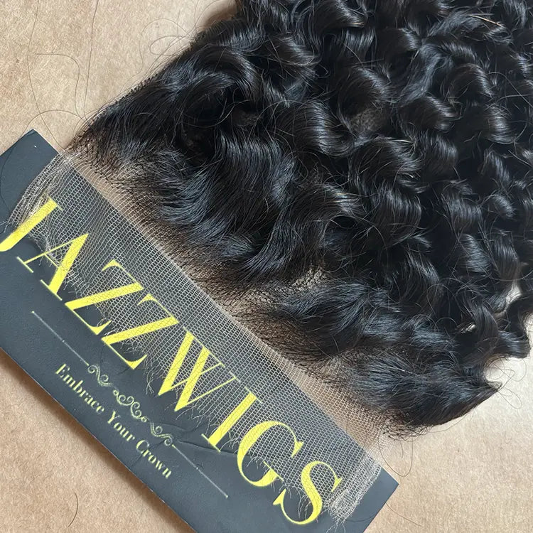 5x5 HD Lace Curly Closure – Skinlike Invisible Melt  | JazzWigs