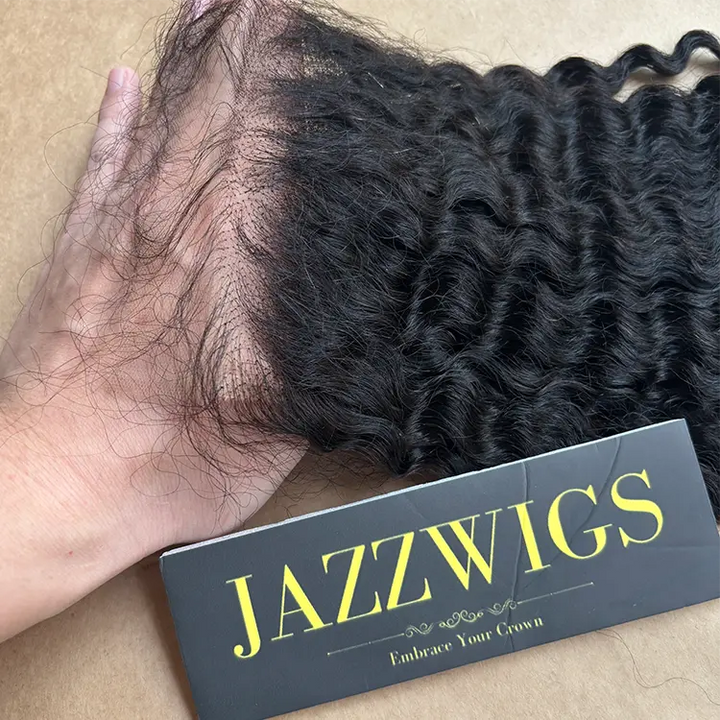 5x5 HD Lace French Curly Closure – Skinlike Invisible Melt | JazzWigs