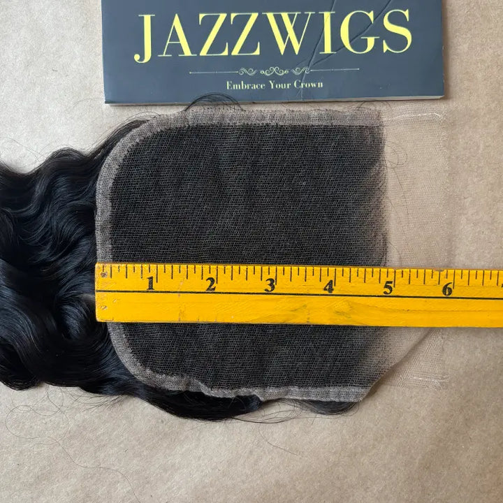 5x5 HD Lace Loose Deep Closure – Skinlike Invisible Melt | JazzWigs