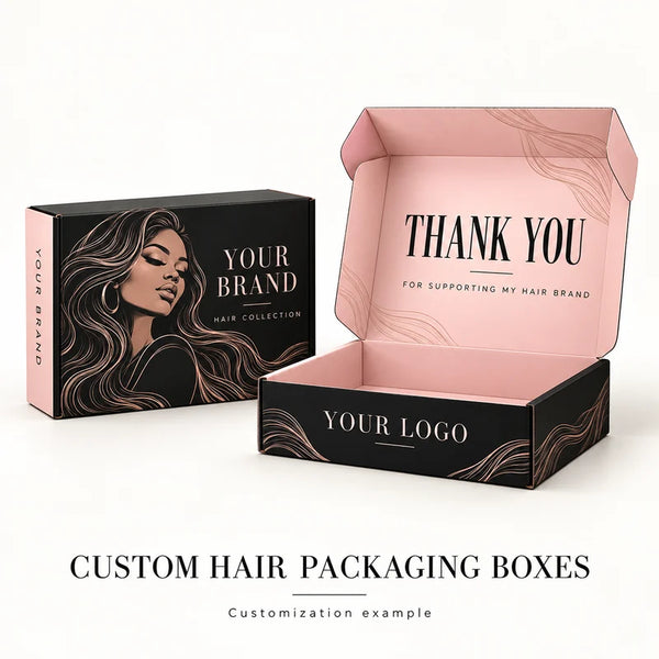Custom Hair Packaging Boxes with Your Logo