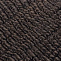 Raw Vietnamese Kinky Curly Hair Natural Black #1B — curl pattern close-up