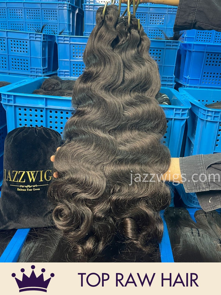 Pure Raw Body Wave Hair - 4 Bundles Deal