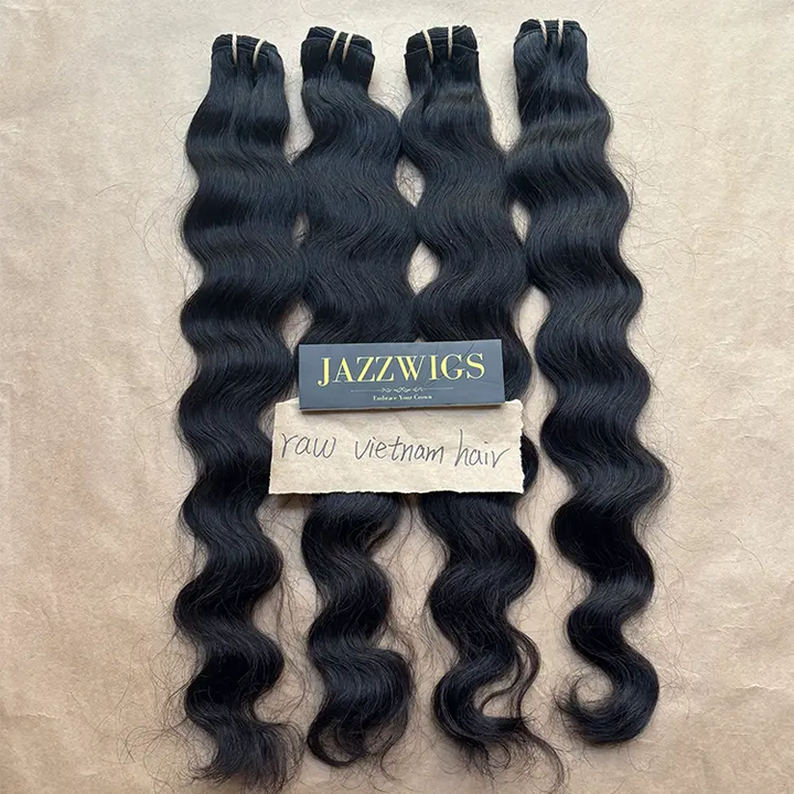 Raw Indian wave 4 bundles for Black women, designed to match HD lace installs.