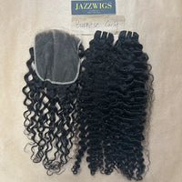 Defined Burmese curls paired with a 7x7 HD lace closure and natural hairline.