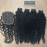 Defined Burmese curly texture paired with a 7x7 HD lace closure and natural hairline.