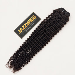 Raw Vietnamese Kinky Curly Hair in Natural Black #1B — 1 bundle