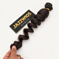 Raw Vietnamese Loose Wave Hair in Natural Black #1B — product detail