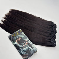JAZZWIGS Raw Vietnamese Straight Hair bundle stock display for salon, vendor and wholesale hair supply.