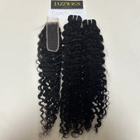 Defined Burmese curly texture with 2x6 HD lace and natural hairline for Black hair.