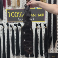 Raw Vietnamese body wave Hair 2 Bundle Deal – 100% Human, Factory Direct